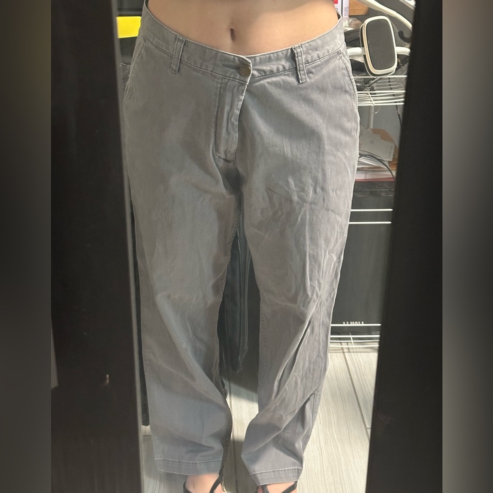 Dockers Men's Relaxed Fit Gray Jeans